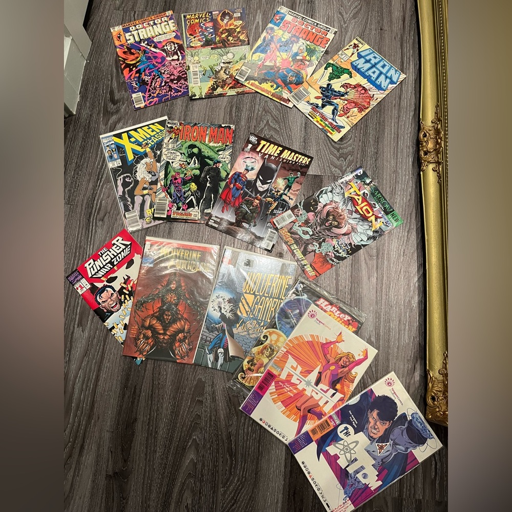 Lot of Vintage Comic Books Marvel, DC, and more